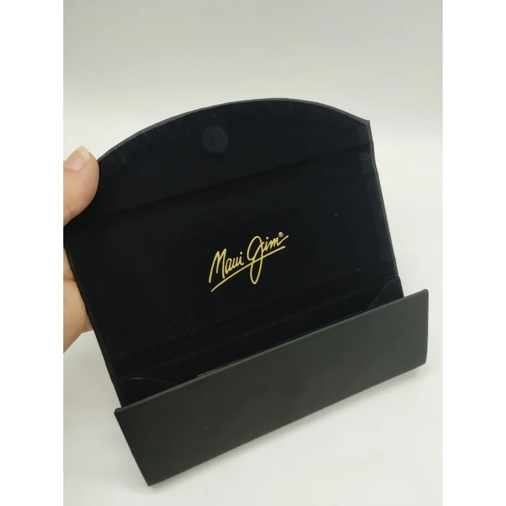 Lot Of 2 Maui Jim Folding Magnetic Sunglasses Case Small- 6.25